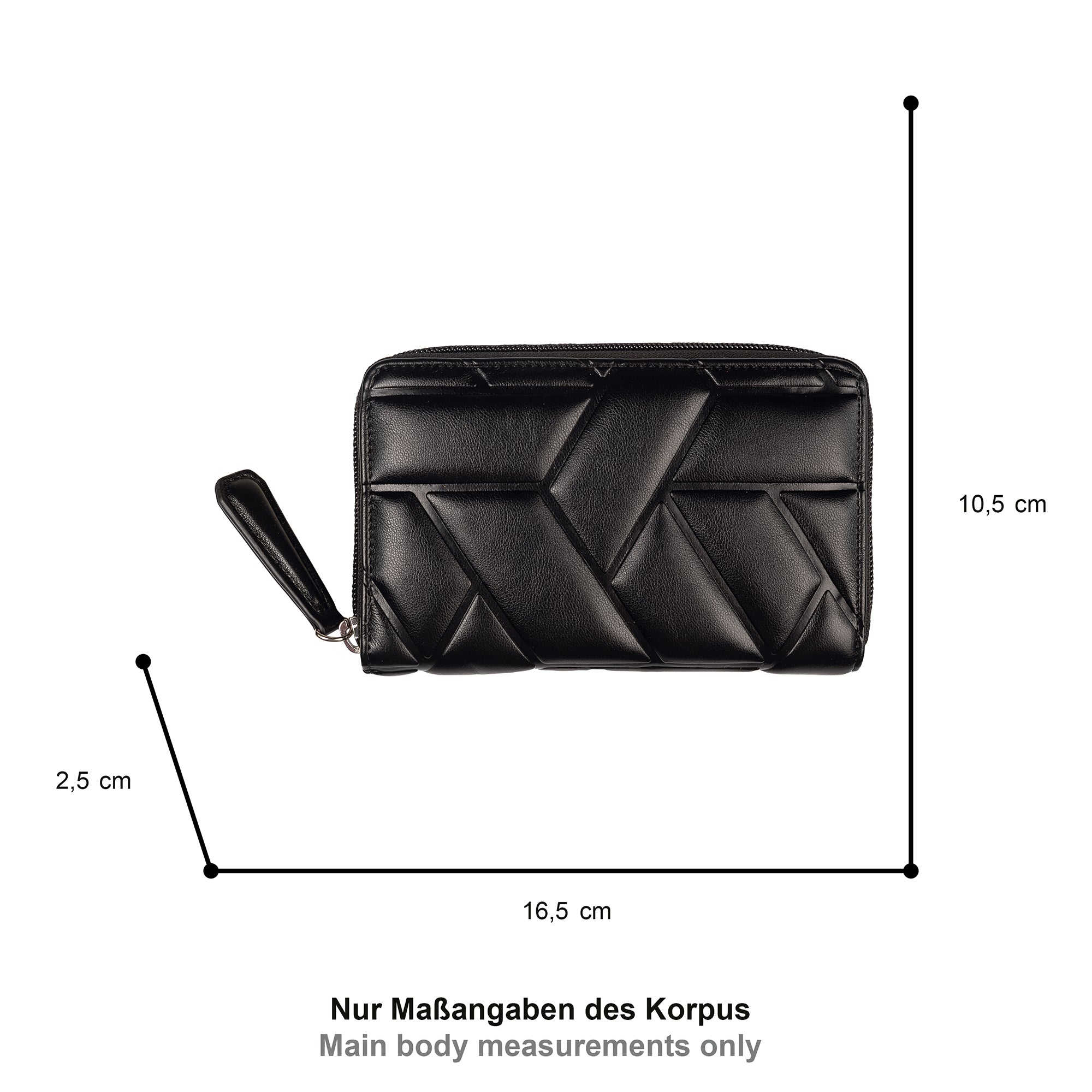 Beheim Geldbörse Mittlere Größe Damen Modernes Design