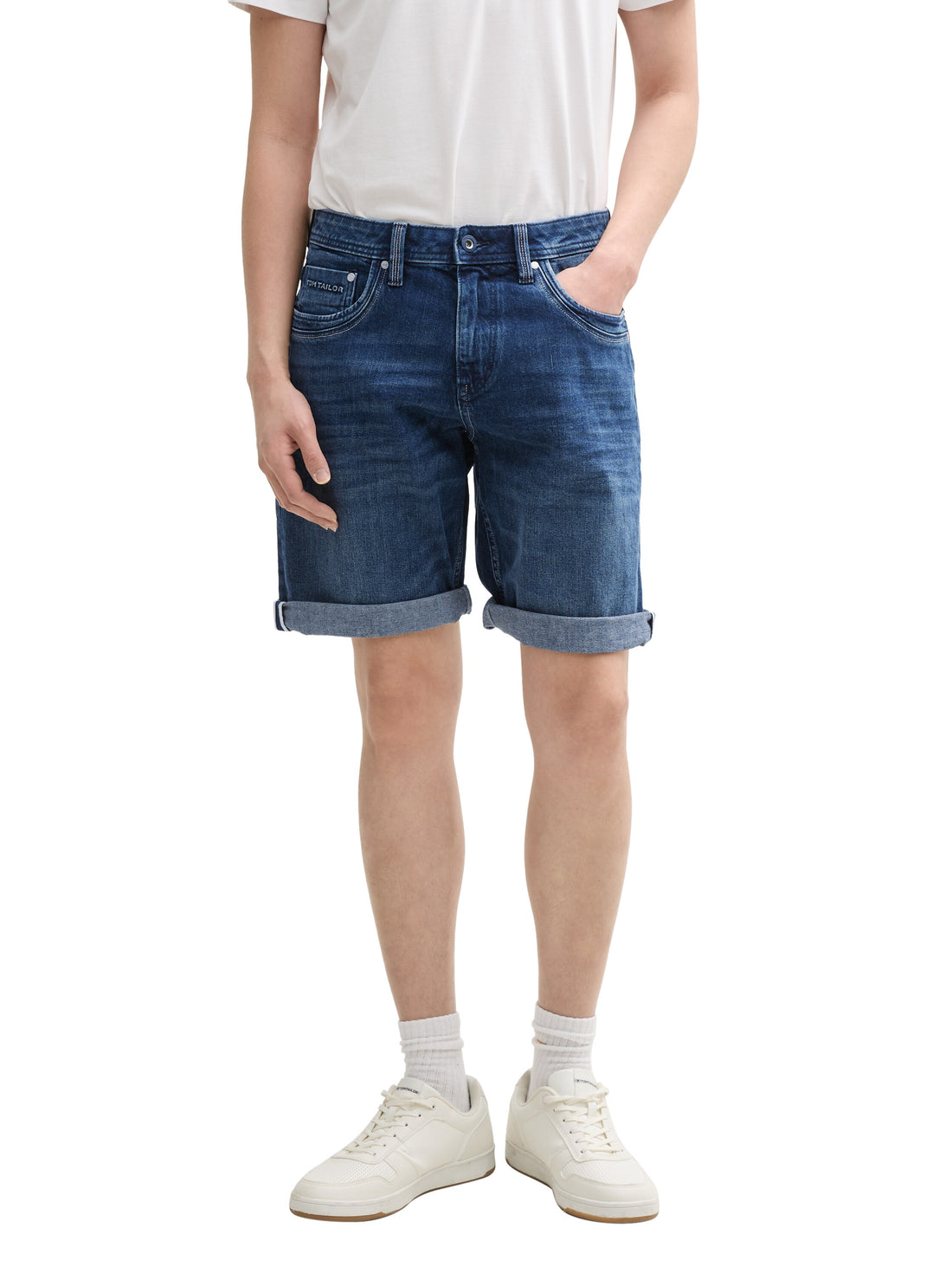Tom Tailor Denim Jeansshorts Herren Five-Pocket Sommerstyle