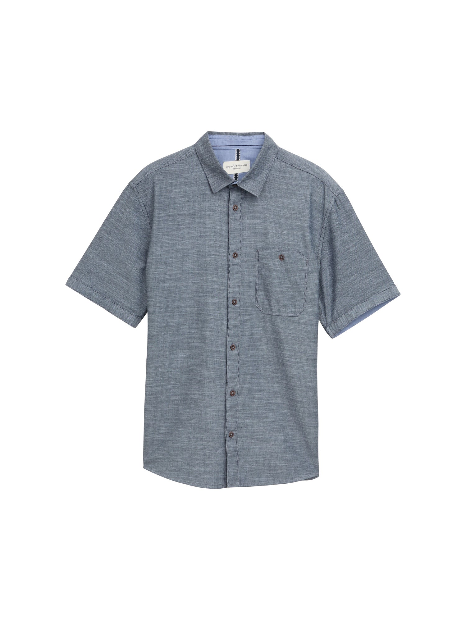 Tom Tailor Denim Hemd Erwachsene Männlich Chambray-Detail