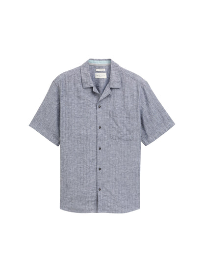Tom Tailor Denim Leinen-Baumwoll-Hemd Erwachsene Leicht und Kühl