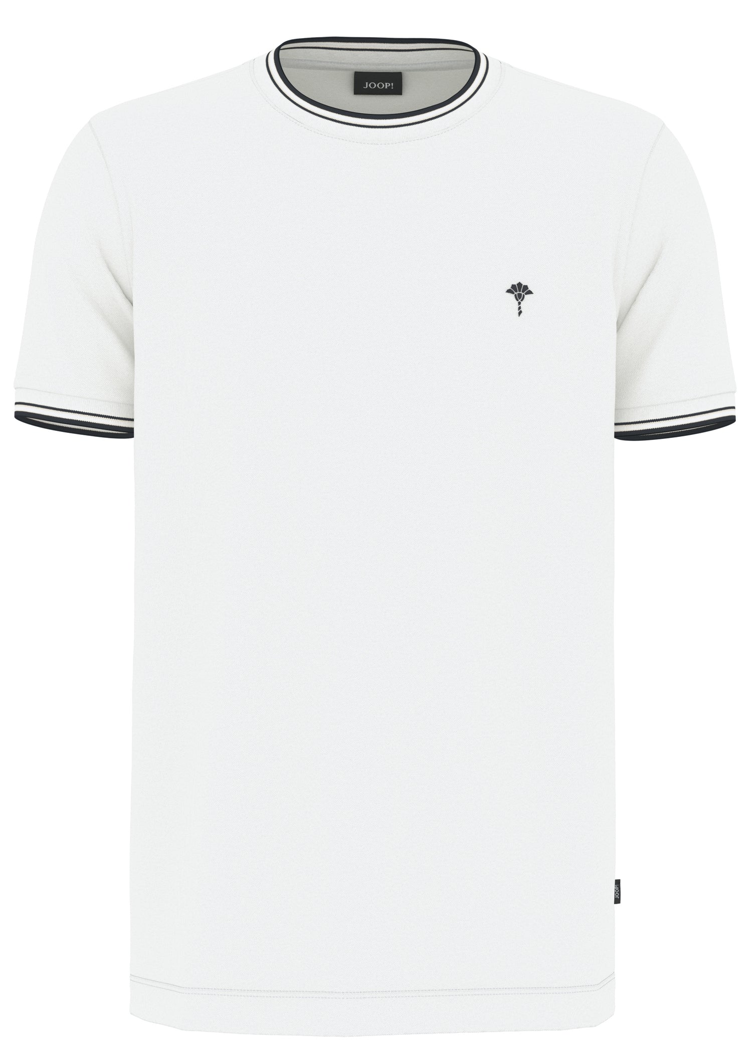 JOOP! Baumwoll-Elasthan-Shirt für Herren in strahlendem Weiß