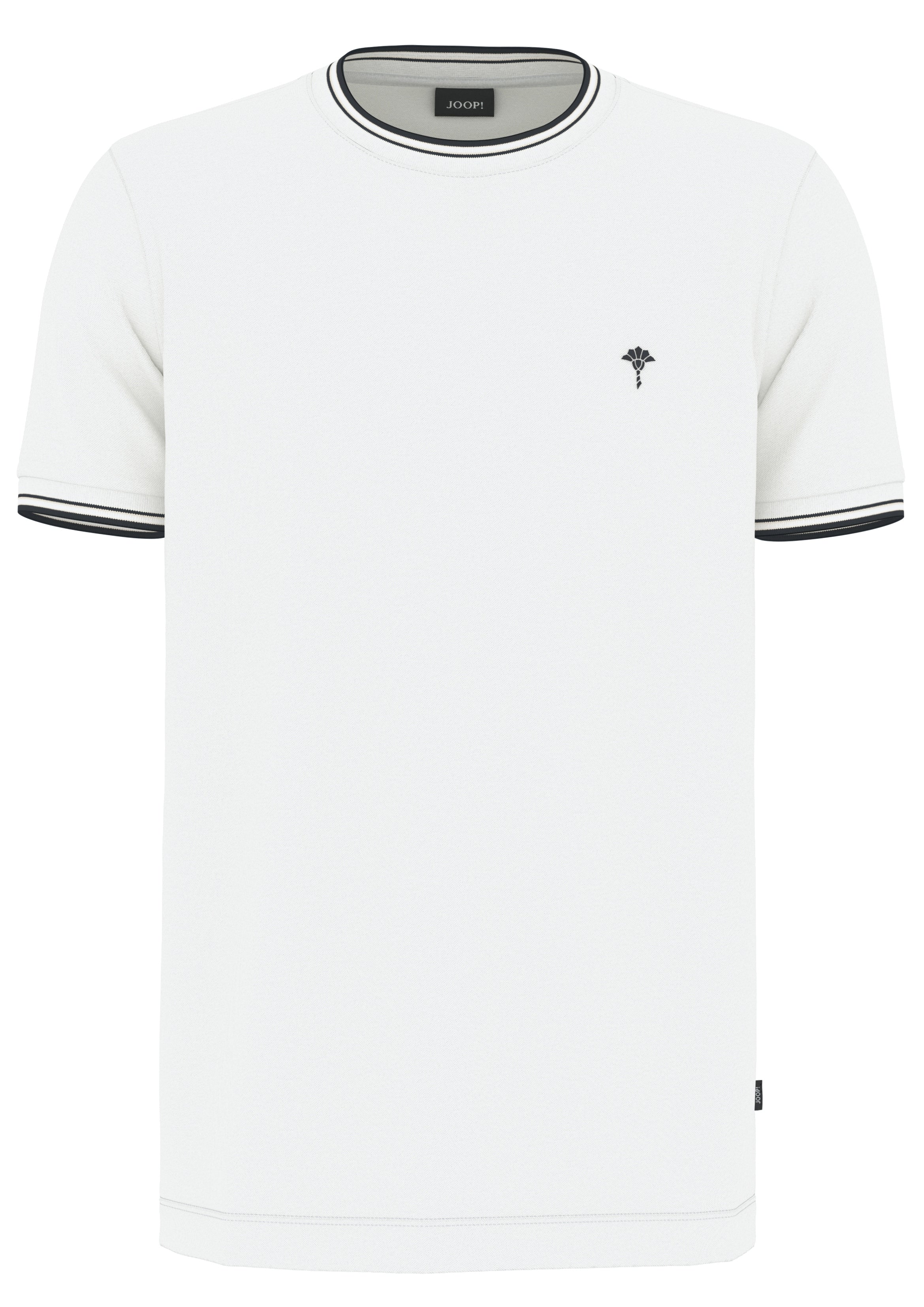 JOOP! Baumwoll-Elasthan-Shirt für Herren in strahlendem Weiß