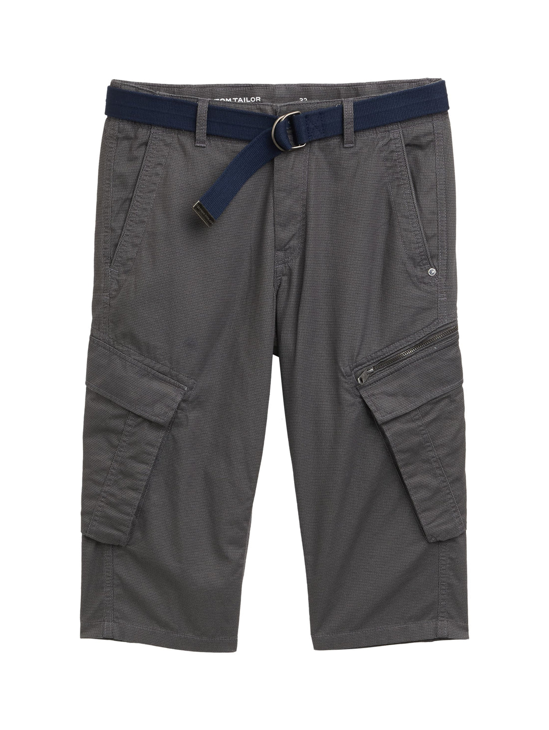 Tom Tailor Denim Cargo-Hose für Männer mit Stoffgürtel