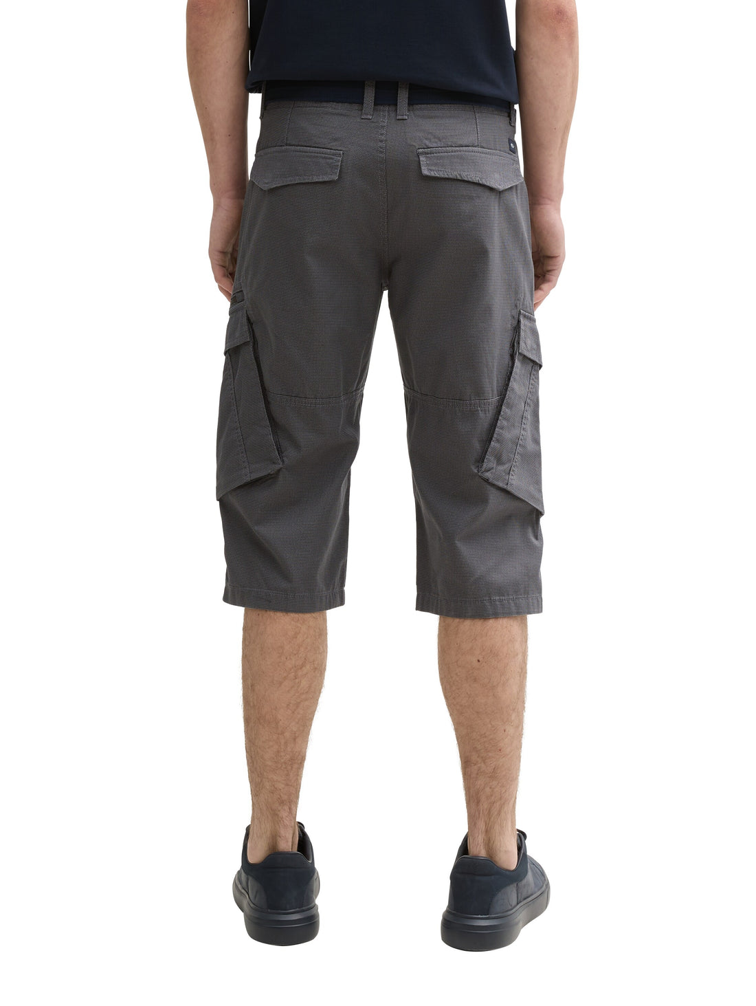 Tom Tailor Denim Cargo-Hose für Männer mit Stoffgürtel