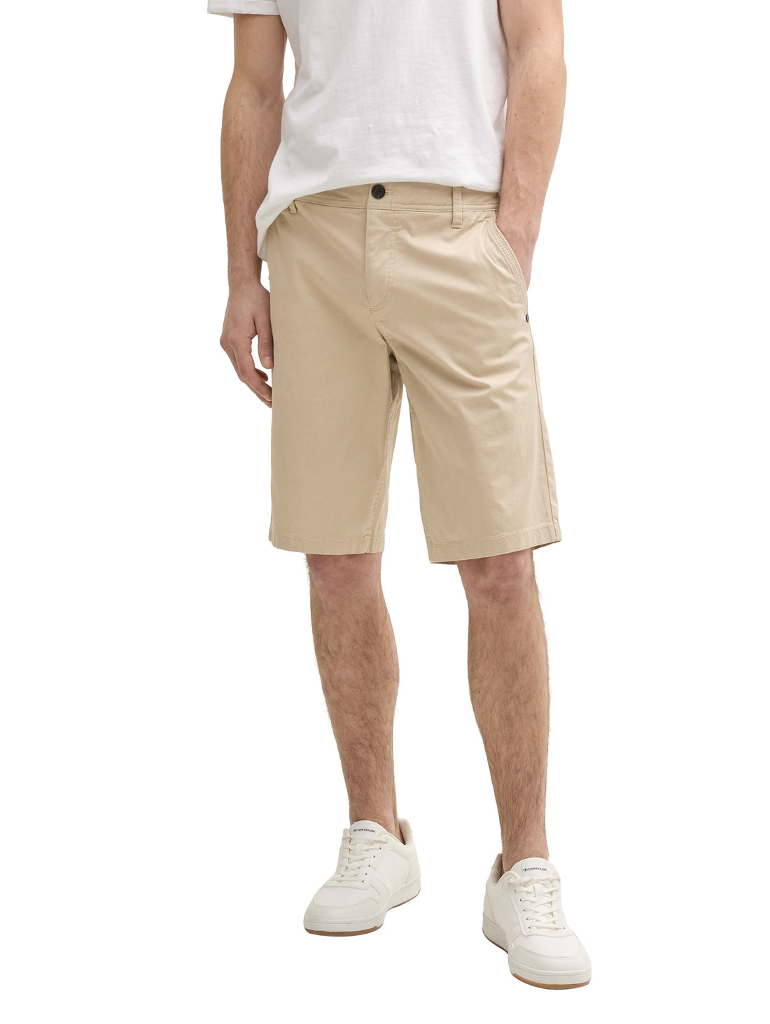 Tom Tailor Denim Chinohose für Erwachsene Herren mit feinem Strukturmuster