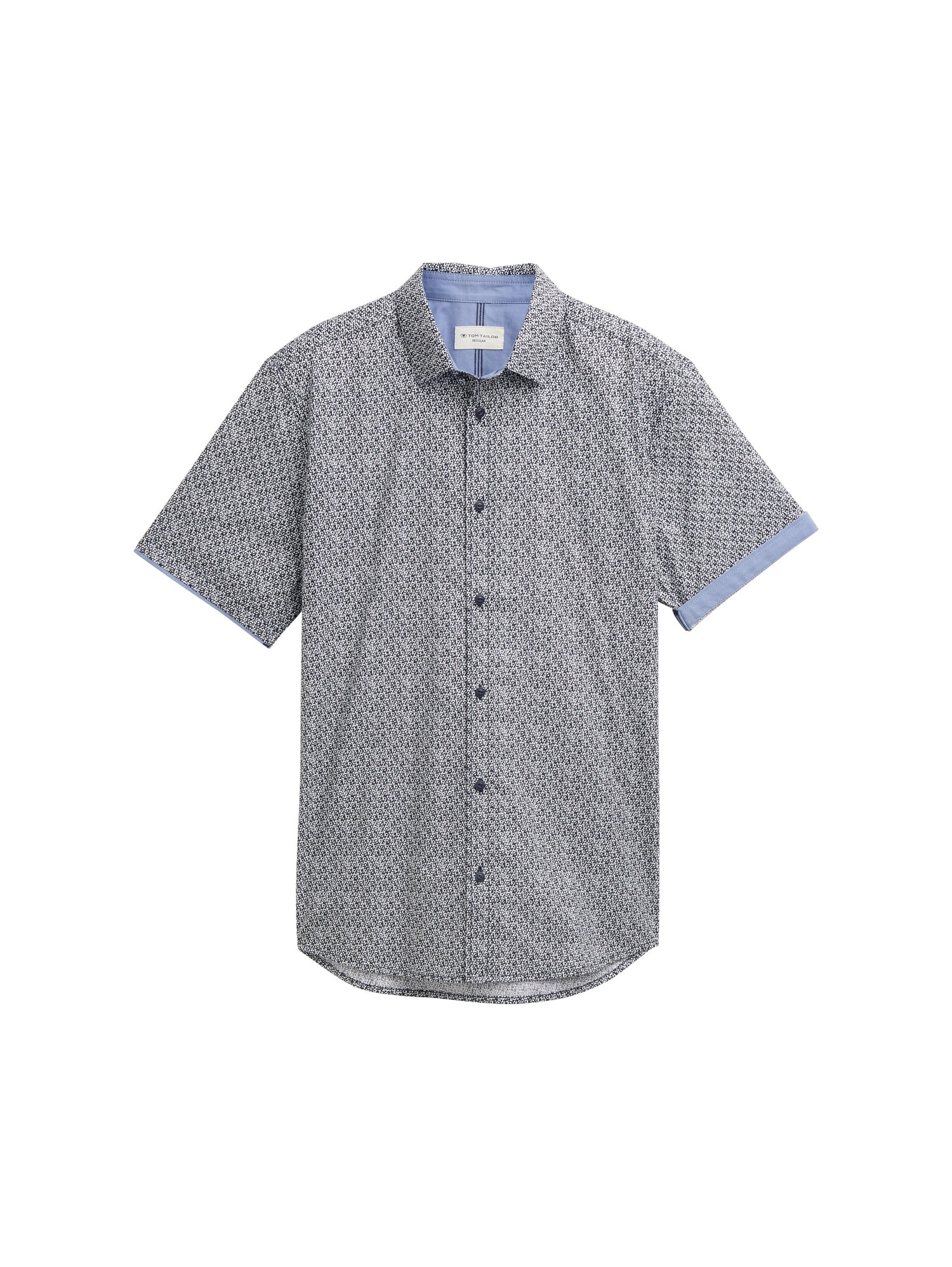 Tom Tailor Denim Kurzarmhemd Herren Logo-Label