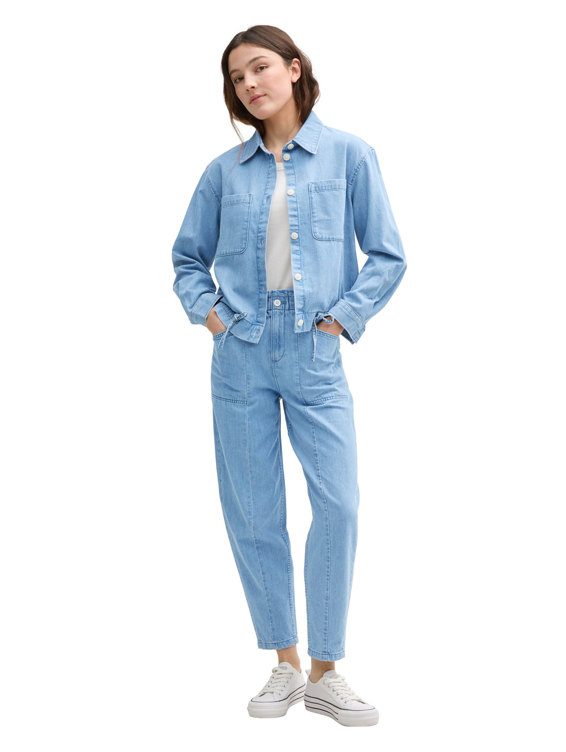 Tom Tailor Denim Jeansjacke Damen Leicht