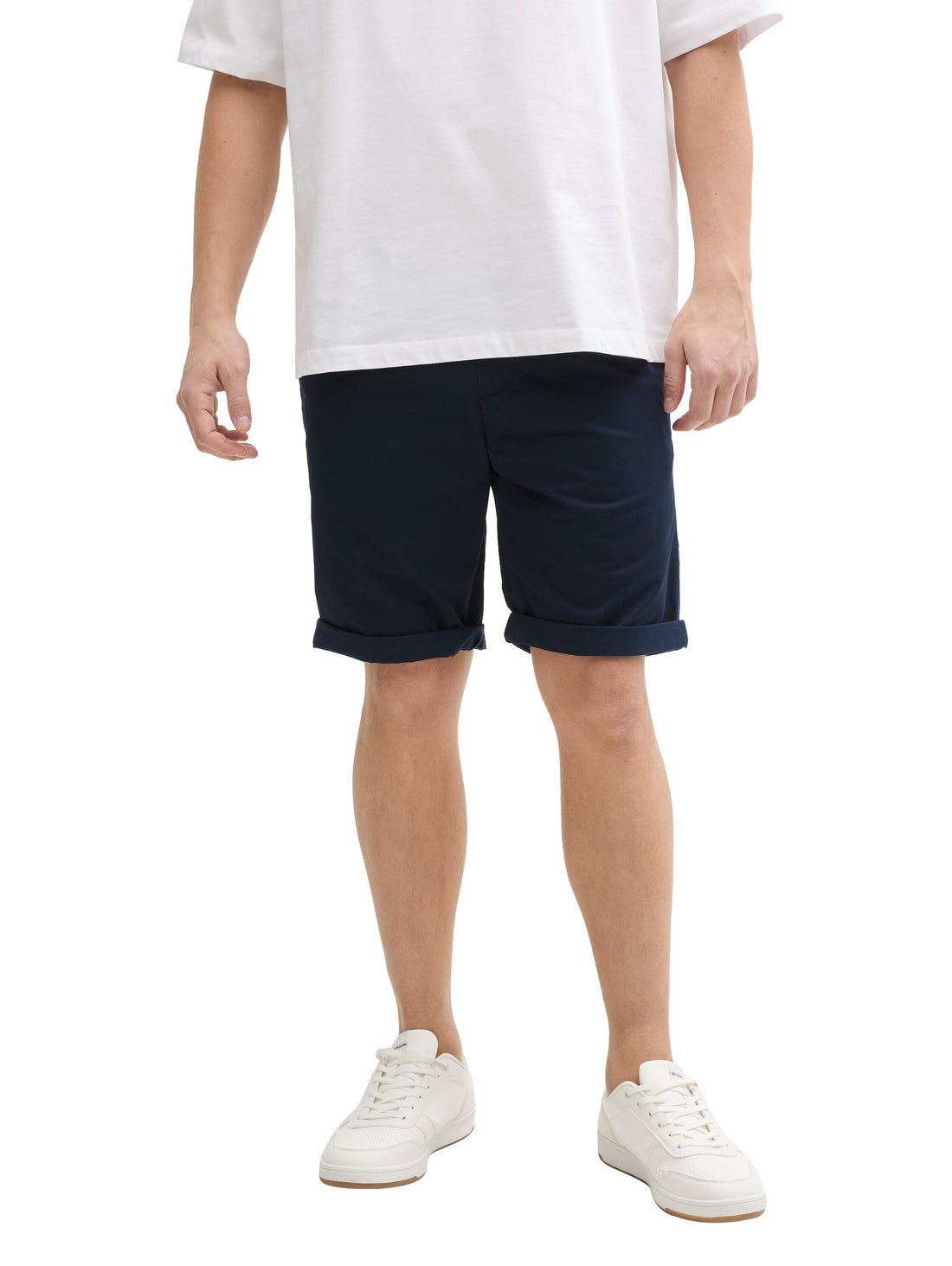 Tom Tailor Denim Shorts Herren Baumwolle mit Kordelzug