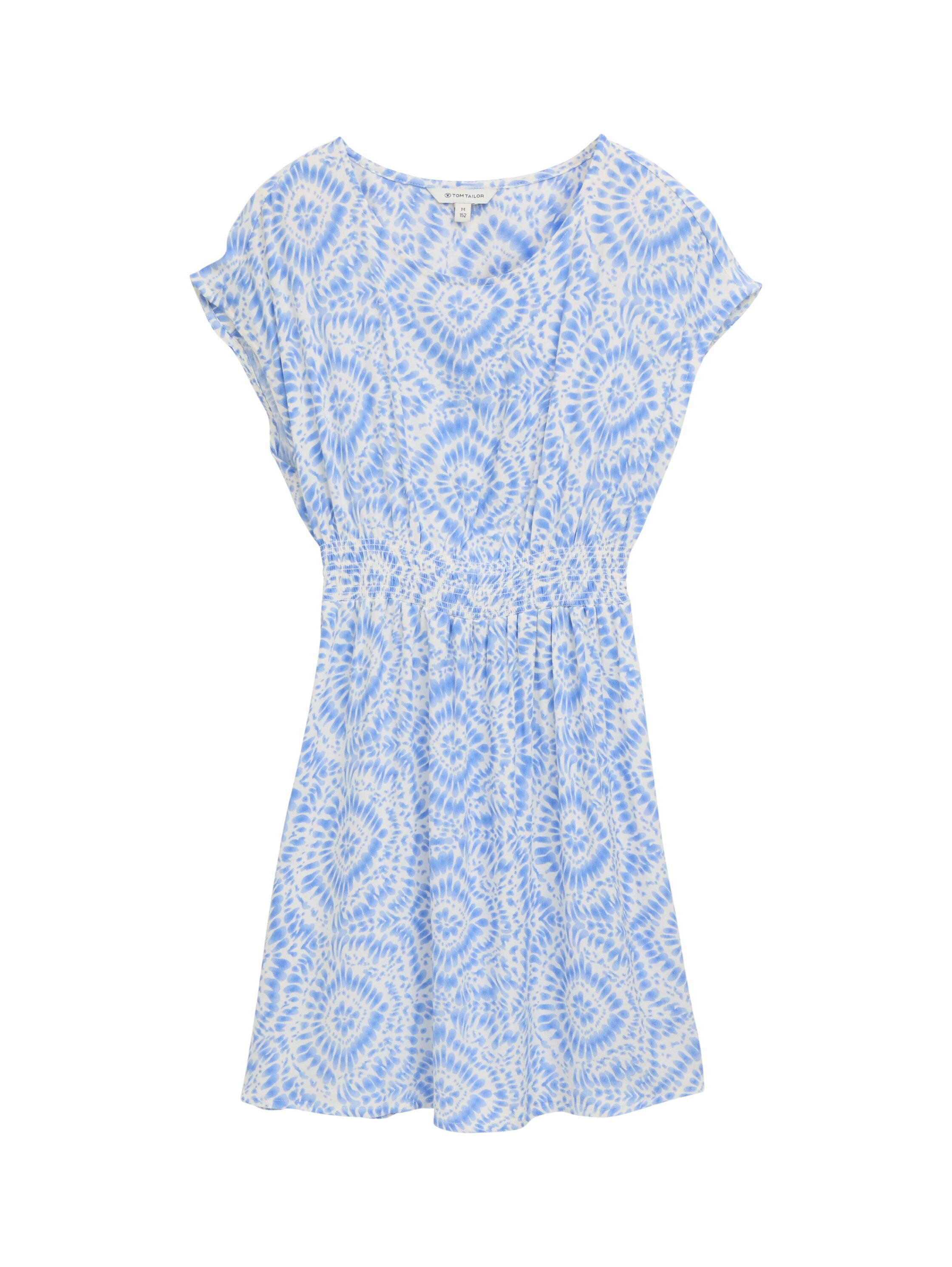 Tom Tailor Denim A-Linien Kleid Kinder Smock-Detail