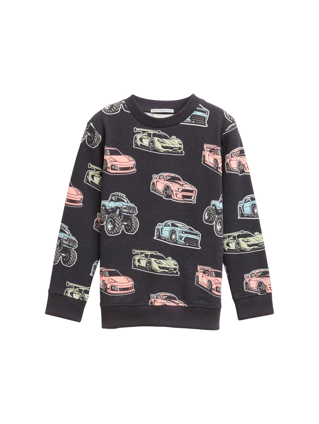 Tom Tailor Denim Sweatshirt Kinder Allover-Print Rippbündchen
