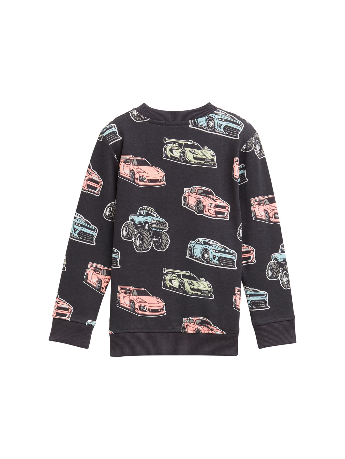 Tom Tailor Denim Sweatshirt Kinder Allover-Print Rippbündchen