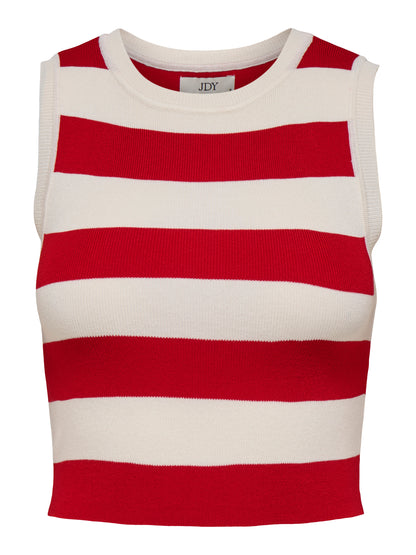 JDYCIRKELINE S/L  CROP TOP KNT