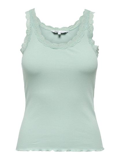 Bestseller Tanktop Erwachsene Spitzen-Detail