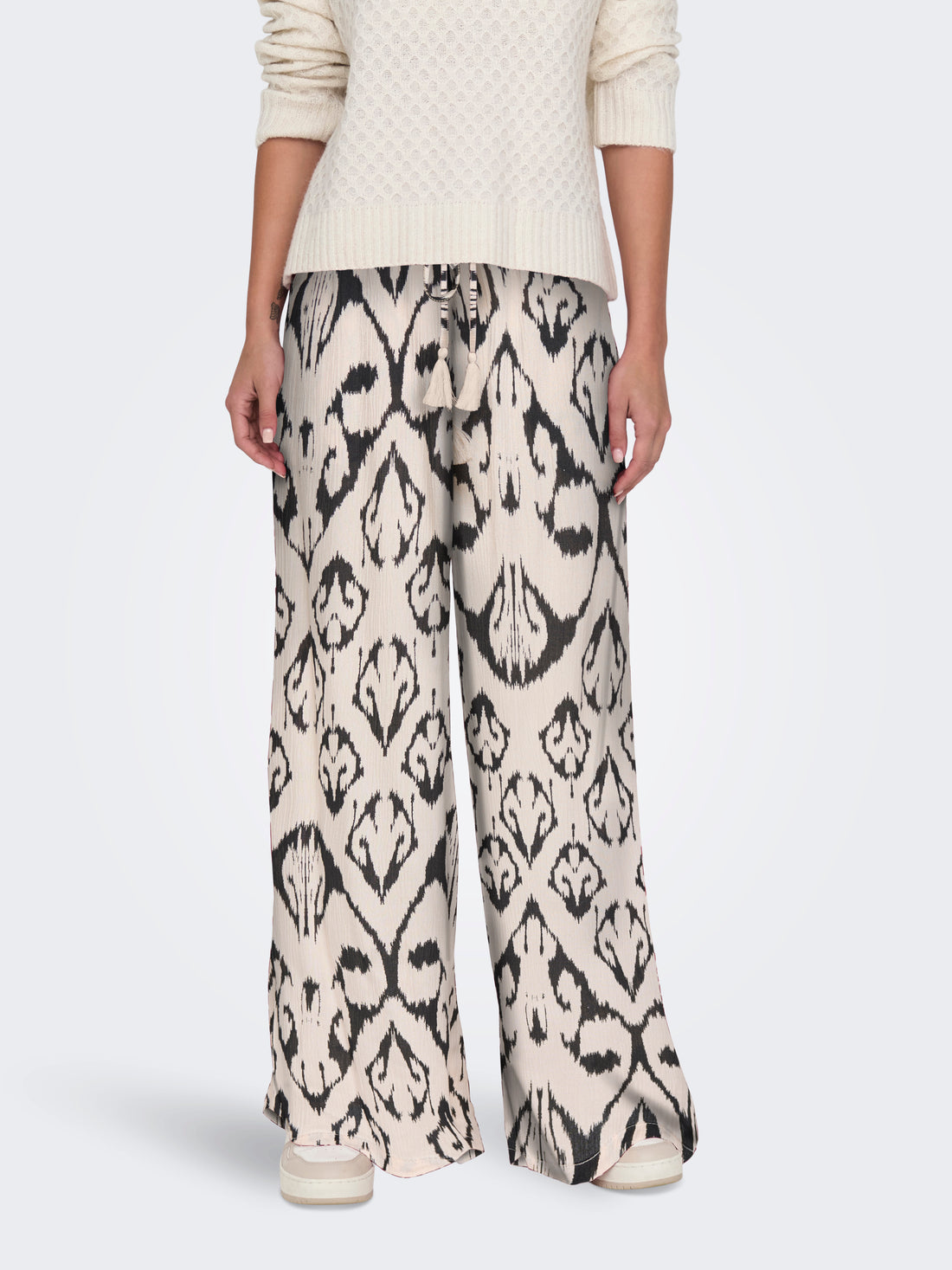 JDY Hose mit weitem Beinschnitt Damen Komfortable Viskose