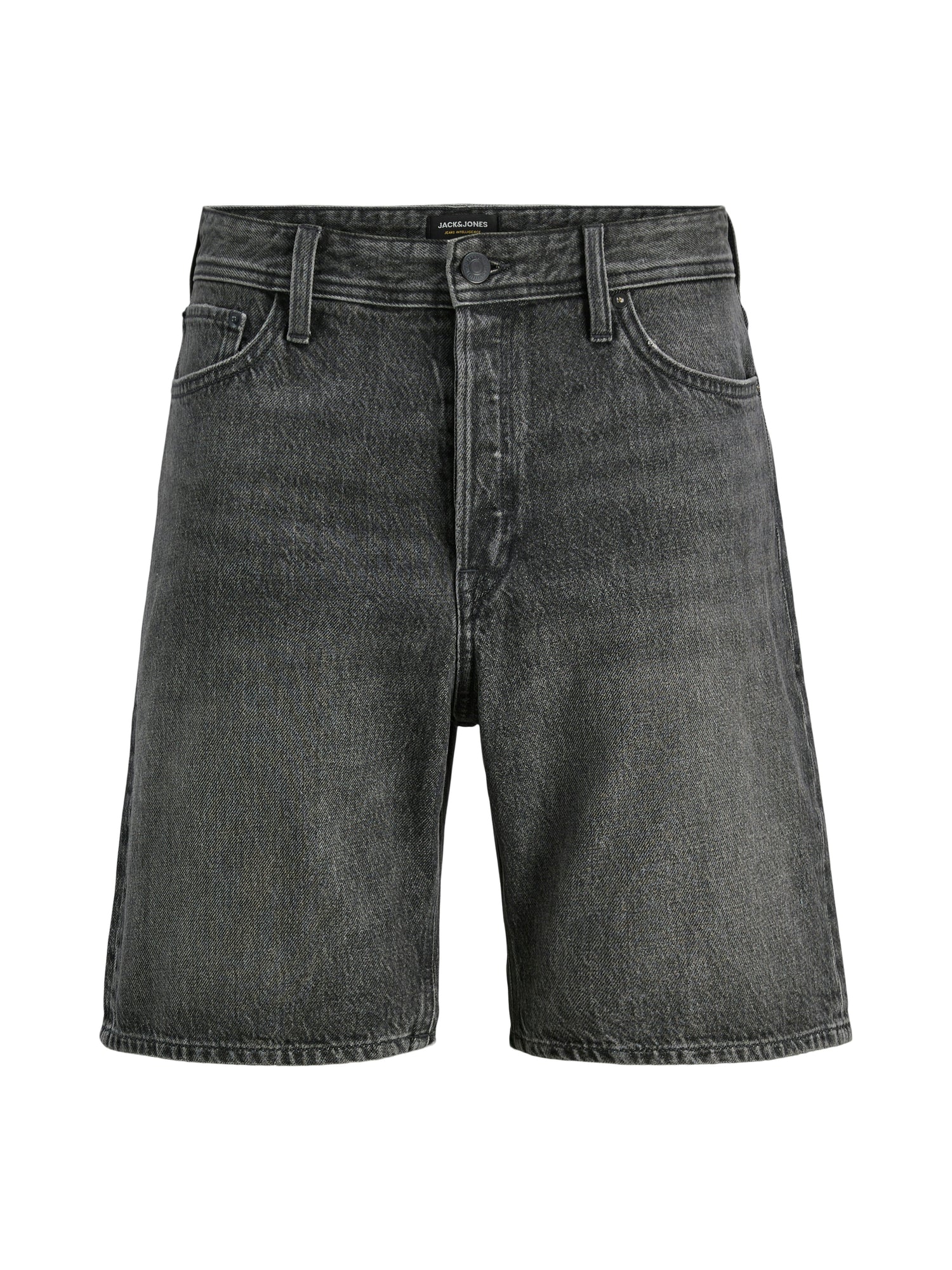 Original Herren Loose Fit Jeans Shorts mit Reißverschluss