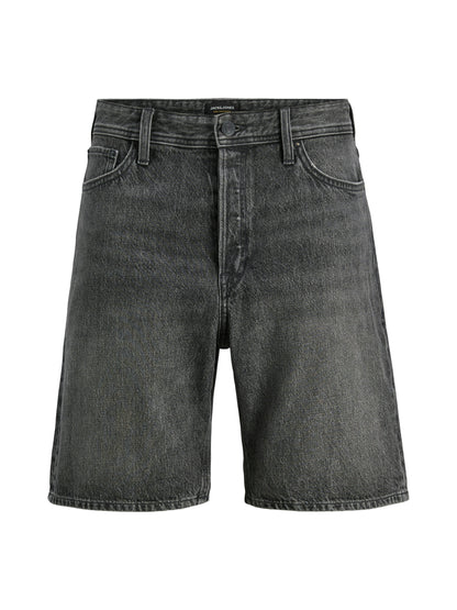 Original Herren Loose Fit Jeans Shorts mit Reißverschluss
