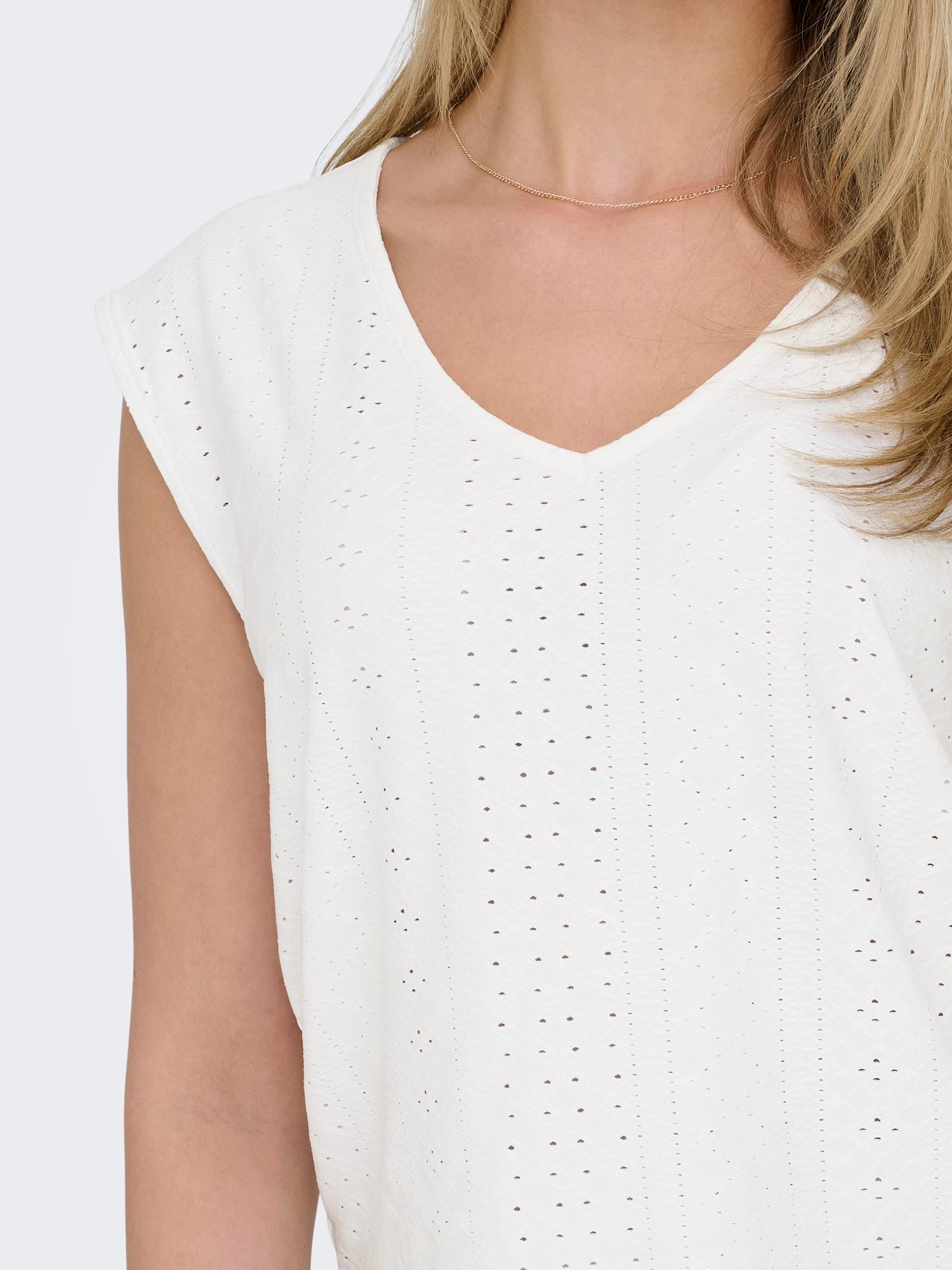 Bestseller Top Damen V-Ausschnitt Normal geschnitten
