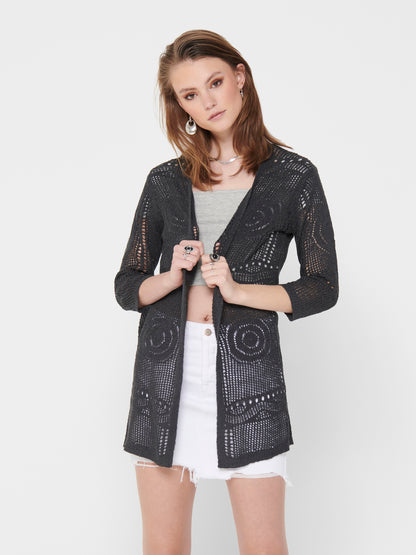 JDY Strickjacke für Damen in Beige