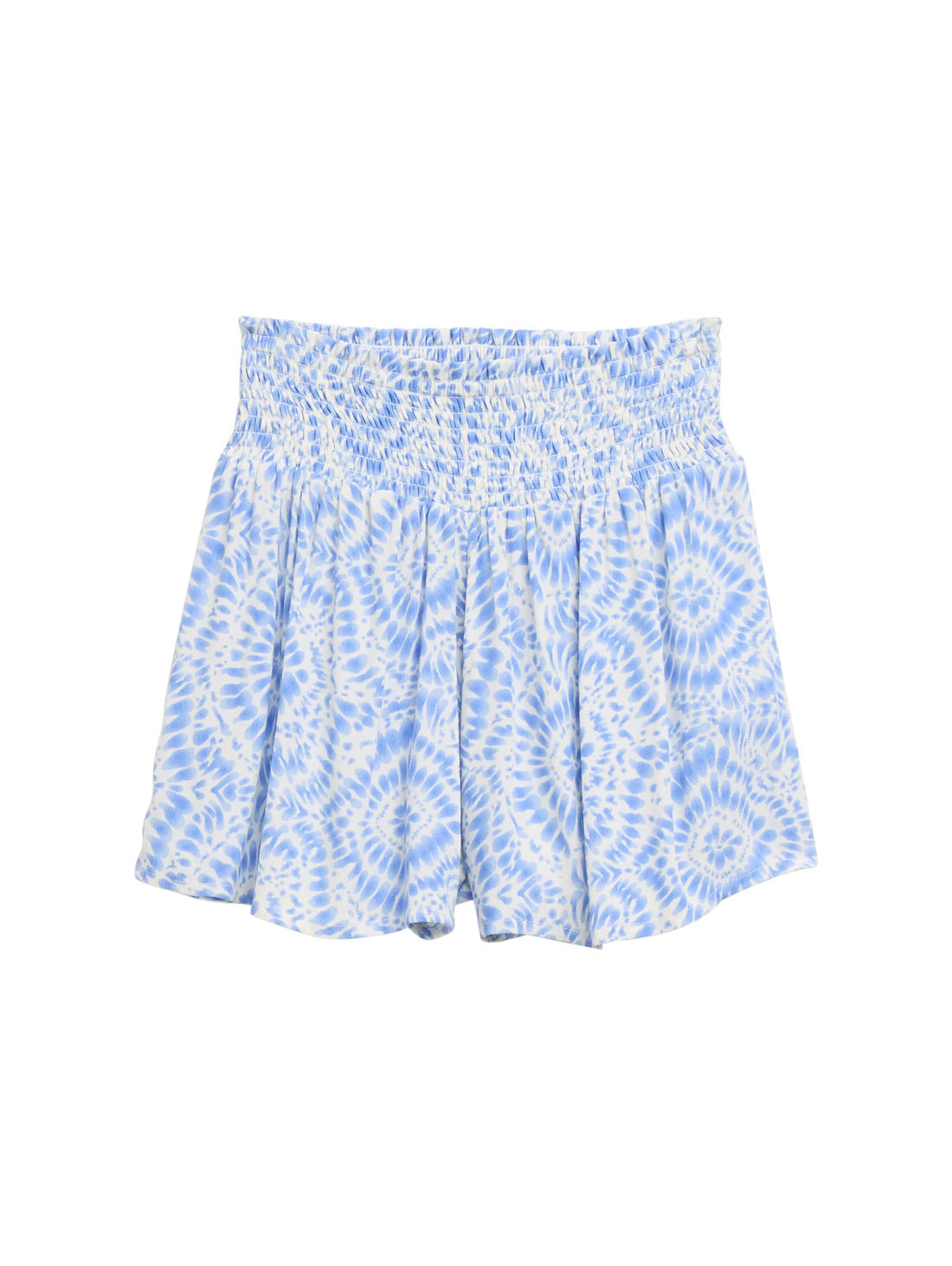 Tom Tailor Denim Kinder Shorts Weiblich Fresh Blue Tie Dye Circle