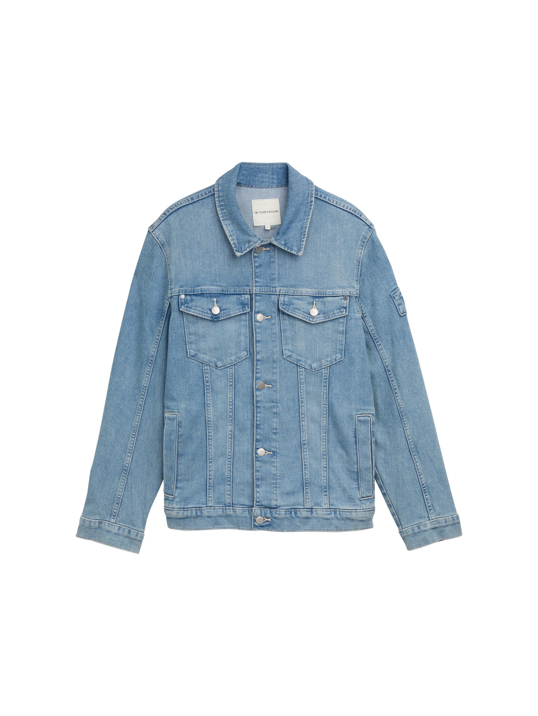 Tom Tailor Denim Jeansjacke für Herren mit Badge