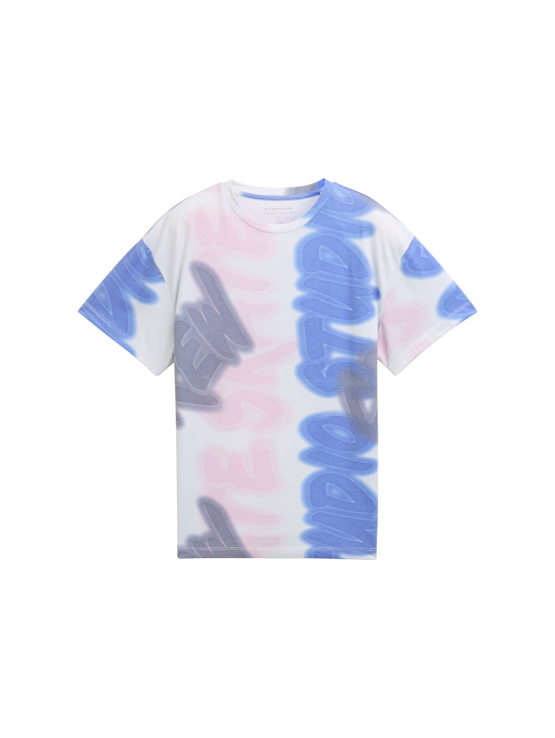 Tom Tailor Denim Kinder Oversized T-Shirt Männlich Allover-Print