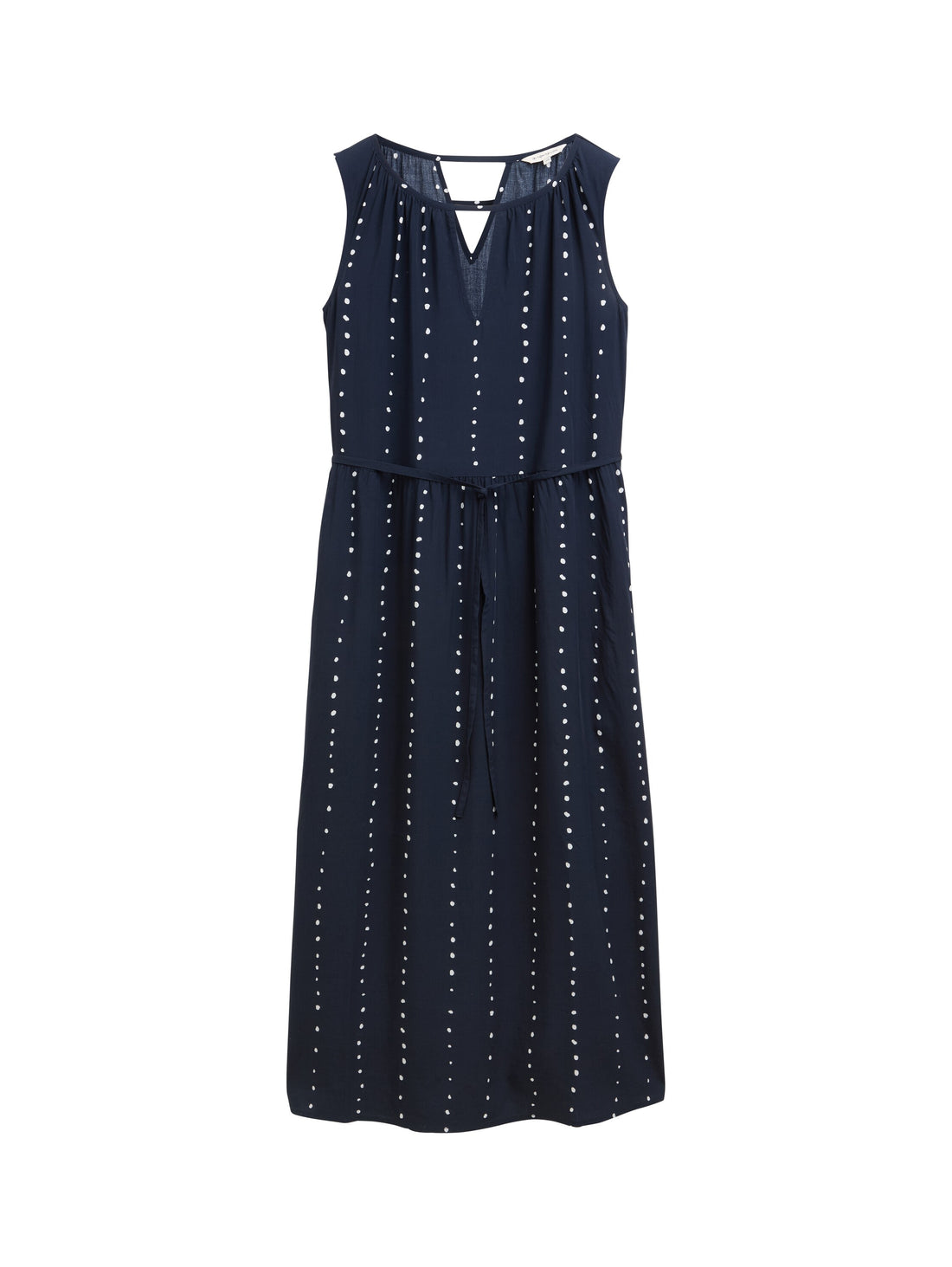 Maxi-Kleid mit Eingriffstaschen