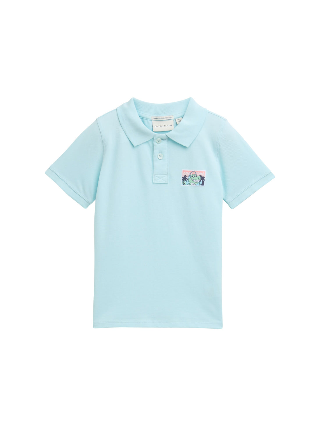 Tom Tailor Denim Polohemd Kinder Männlich icy blue