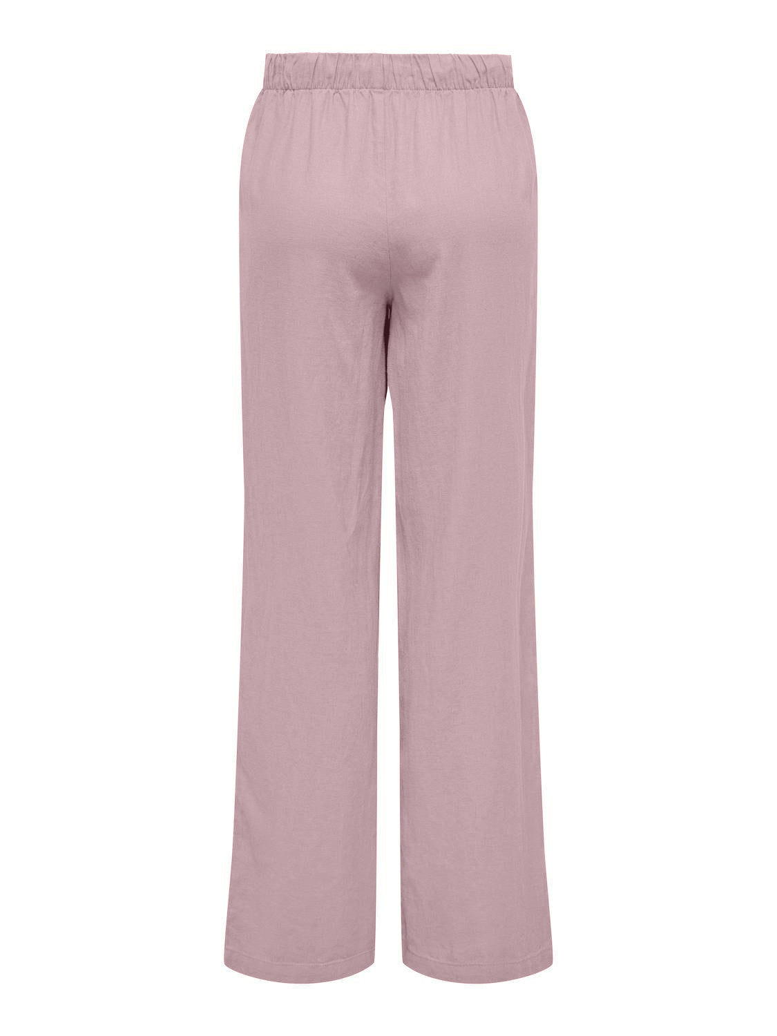 Bestseller Leinenhose für Damen mit mittlerer Taille und lockerer Passform