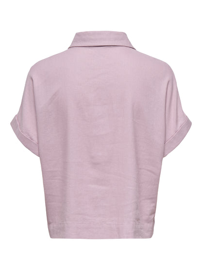 Bestseller Damen Bluse Leinen-Viskose Must-Have