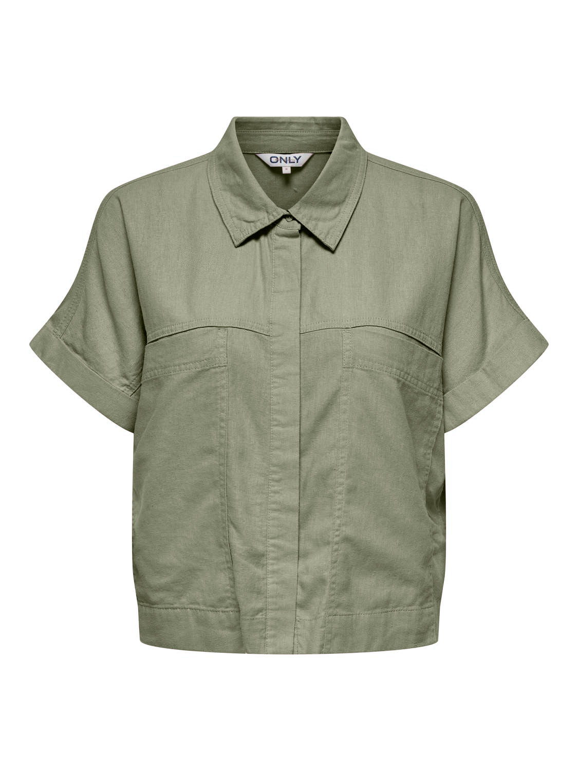 Bestseller Damen Bluse Leinen-Viskose Must-Have