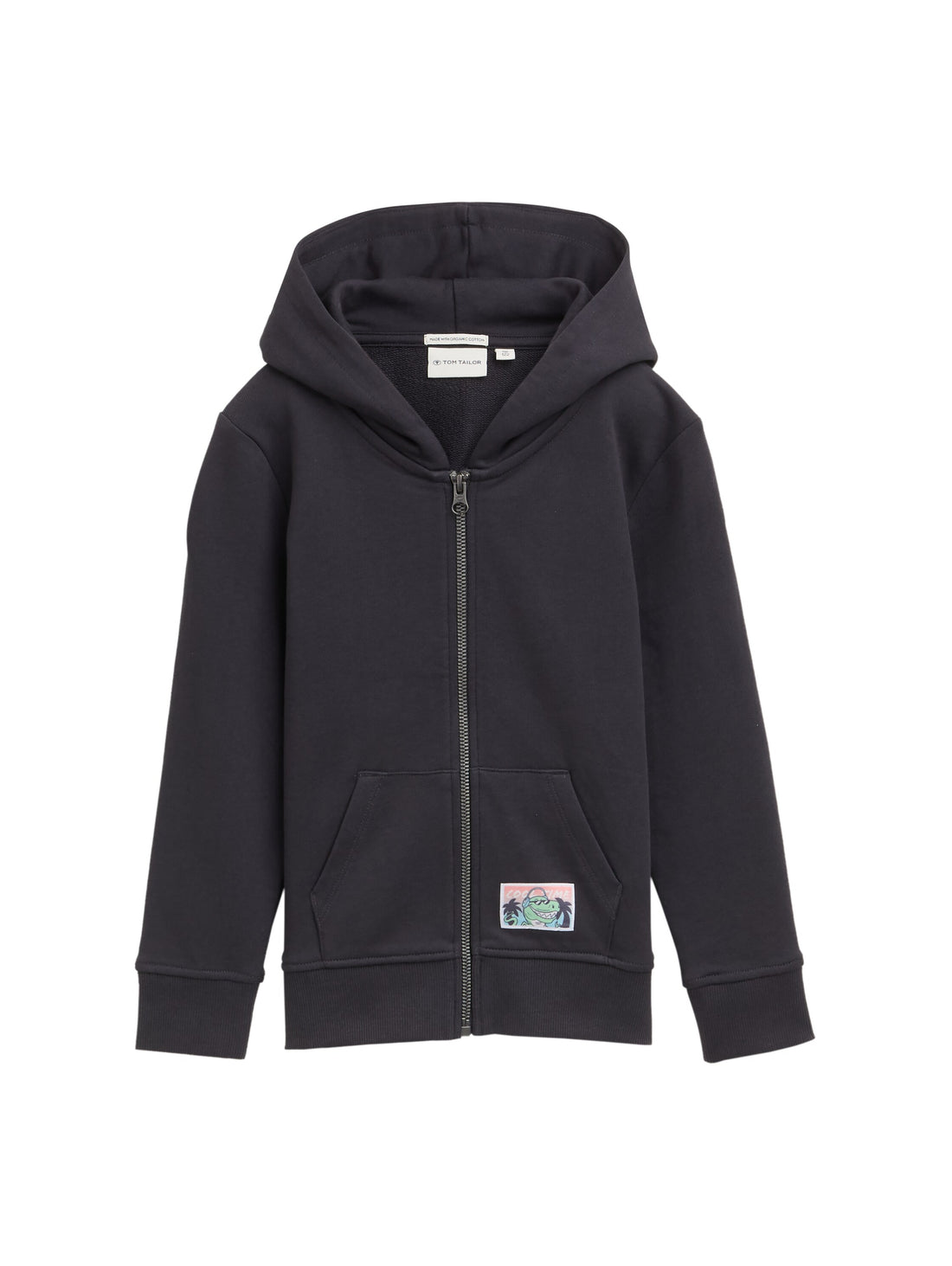 Tom Tailor Denim Kinder Hoodie männlich coal grey