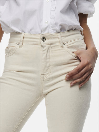 Bestseller Flared Fit Jeans Damen Bequem Stretch Denim
