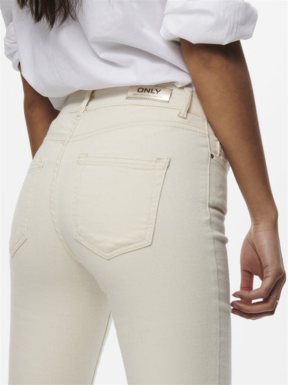 Bestseller Flared Fit Jeans Damen Bequem Stretch Denim