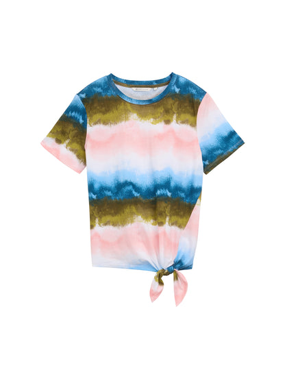 T-Shirt mit Knoten-Detail