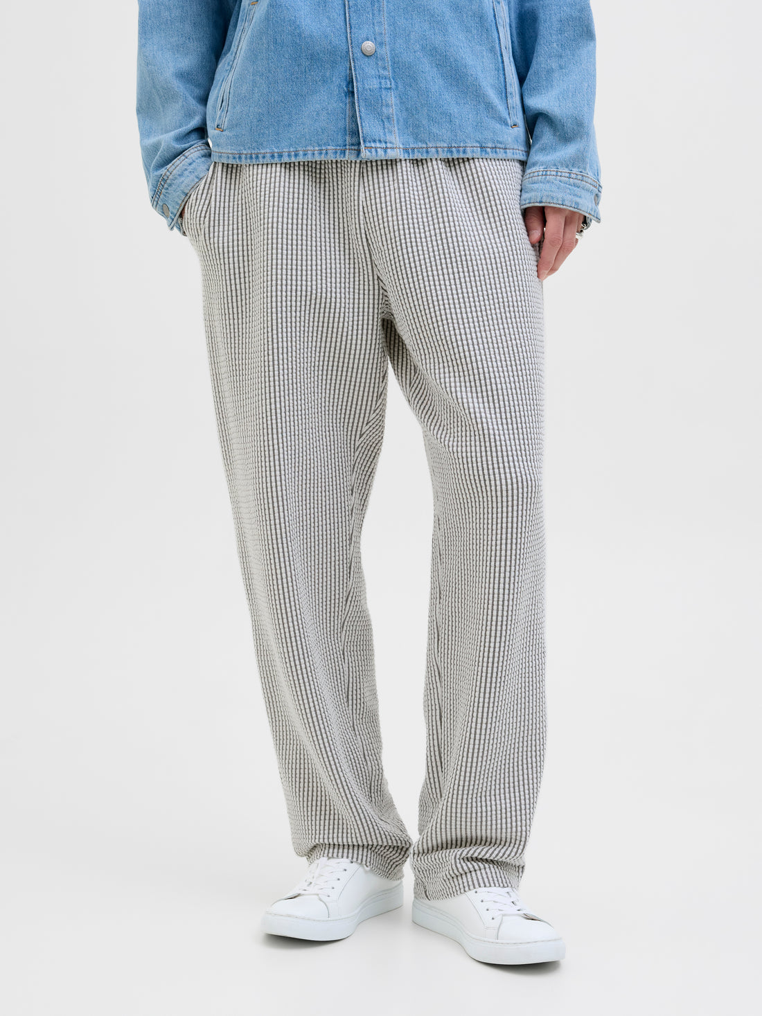 Bestseller Loose Fit Jogginghose Damen Grau
