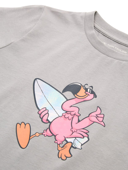Tom Tailor Denim T-Shirt Kinder Männlich mit coolem Print