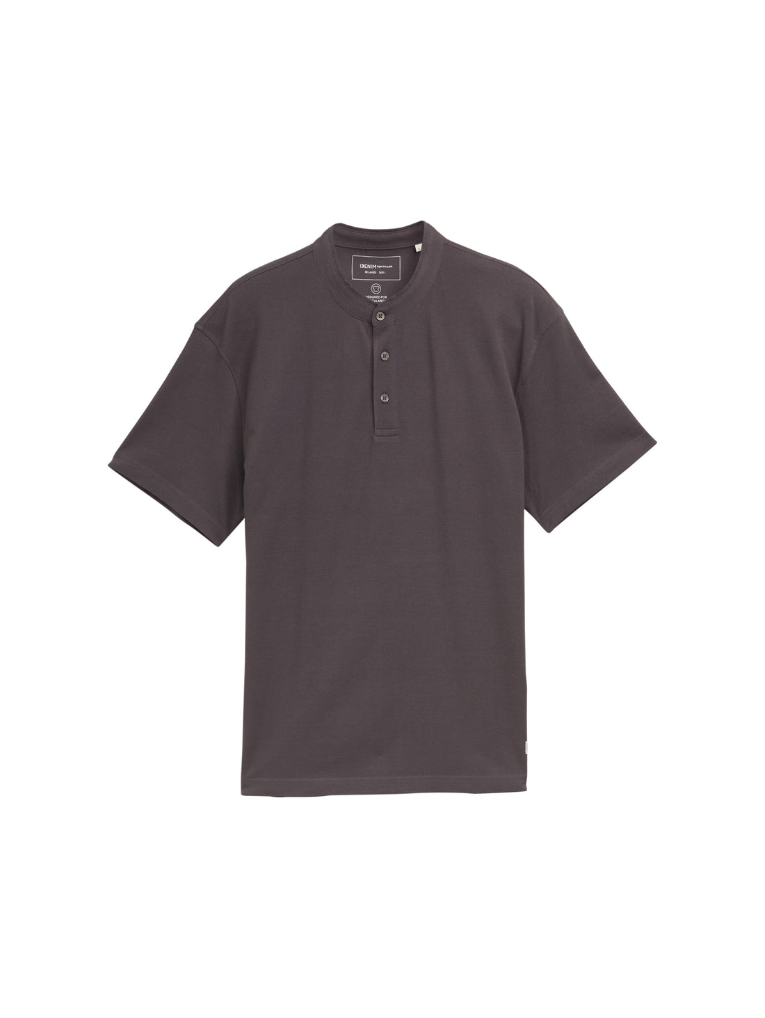 Tom Tailor Denim Herren Polohemd pavement grey