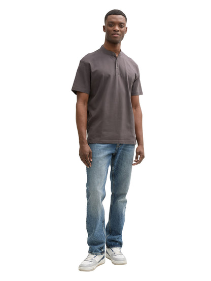Tom Tailor Denim Herren Polohemd pavement grey