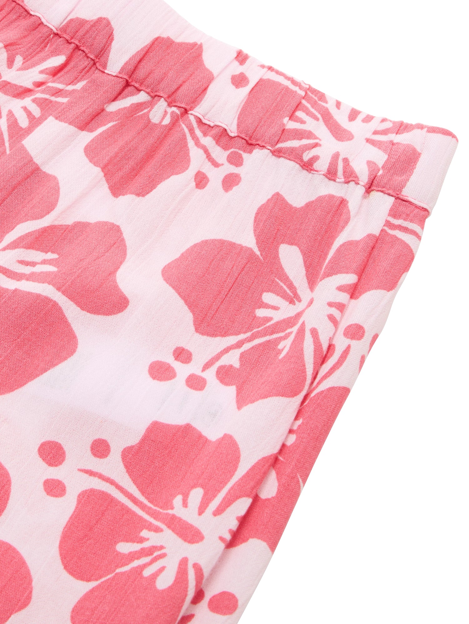 Tom Tailor Denim Culotte Hose Kinder Weiblich Big Pink Flower