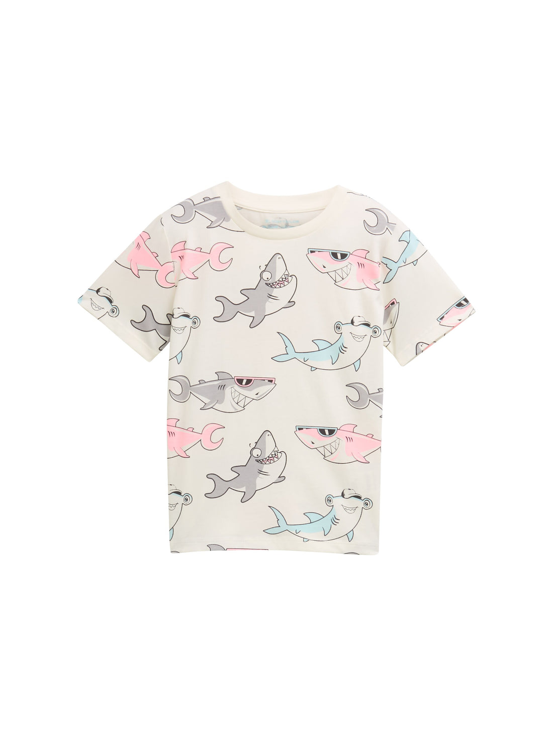 Tom Tailor Denim Kinder T-Shirt Male Colorful Shark Design