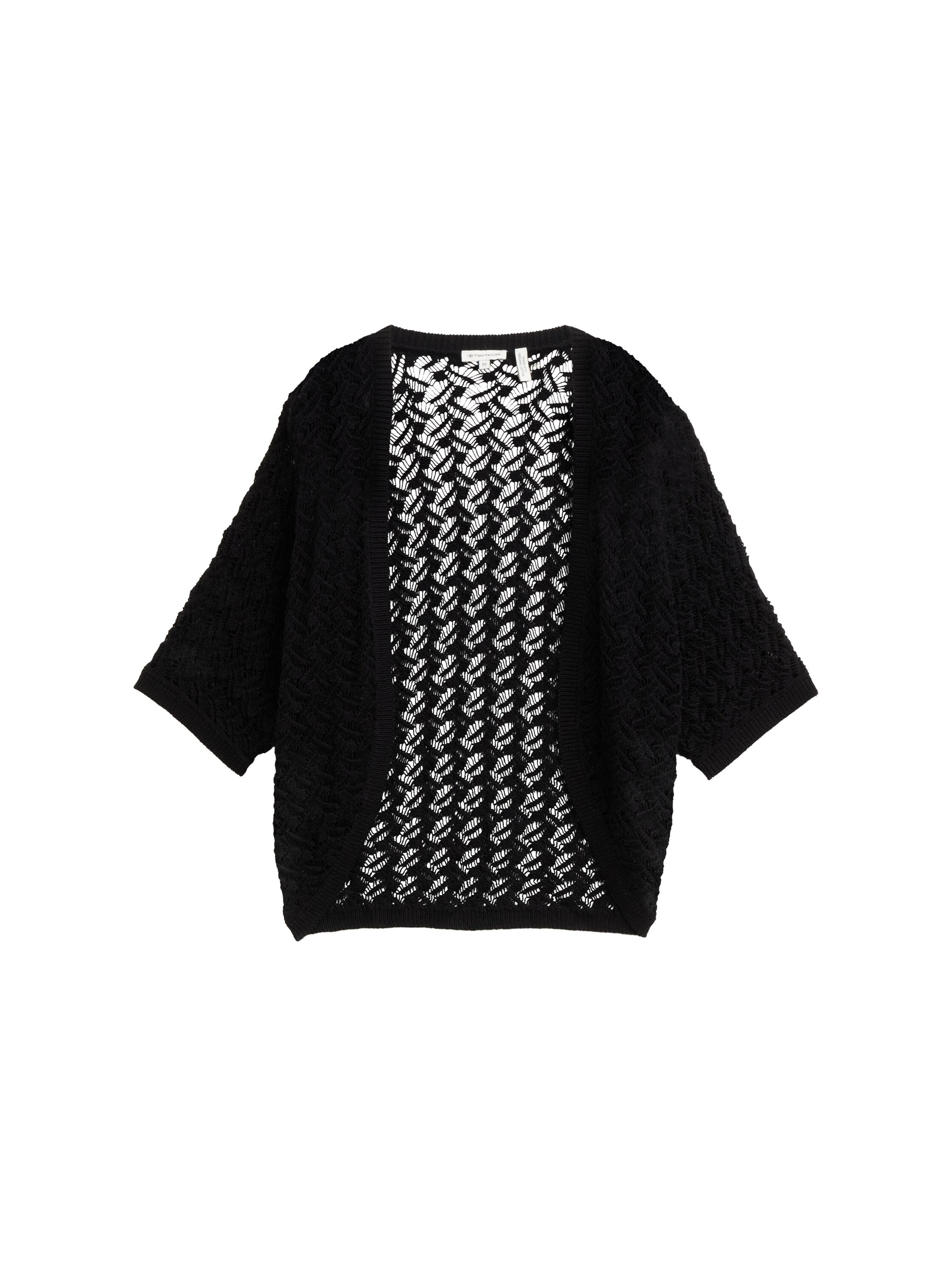 Tom Tailor Denim Female Strickbolero Baumwolle