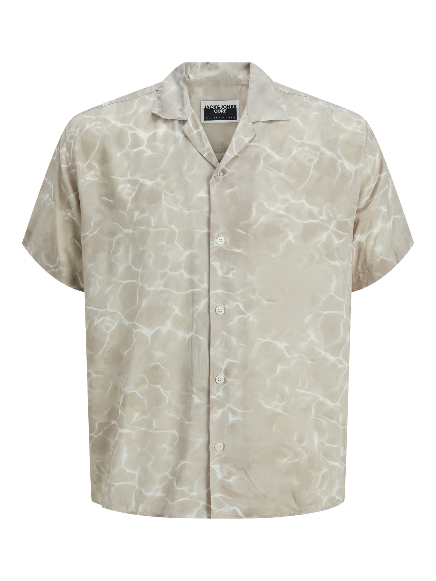 Bestseller Hemd Kurzarm Herren Klassisch Twill Resort Kragen Locker geschnitten