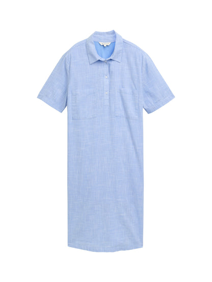 Tom Tailor Denim Blusenkleid Damen aus Baumwolle