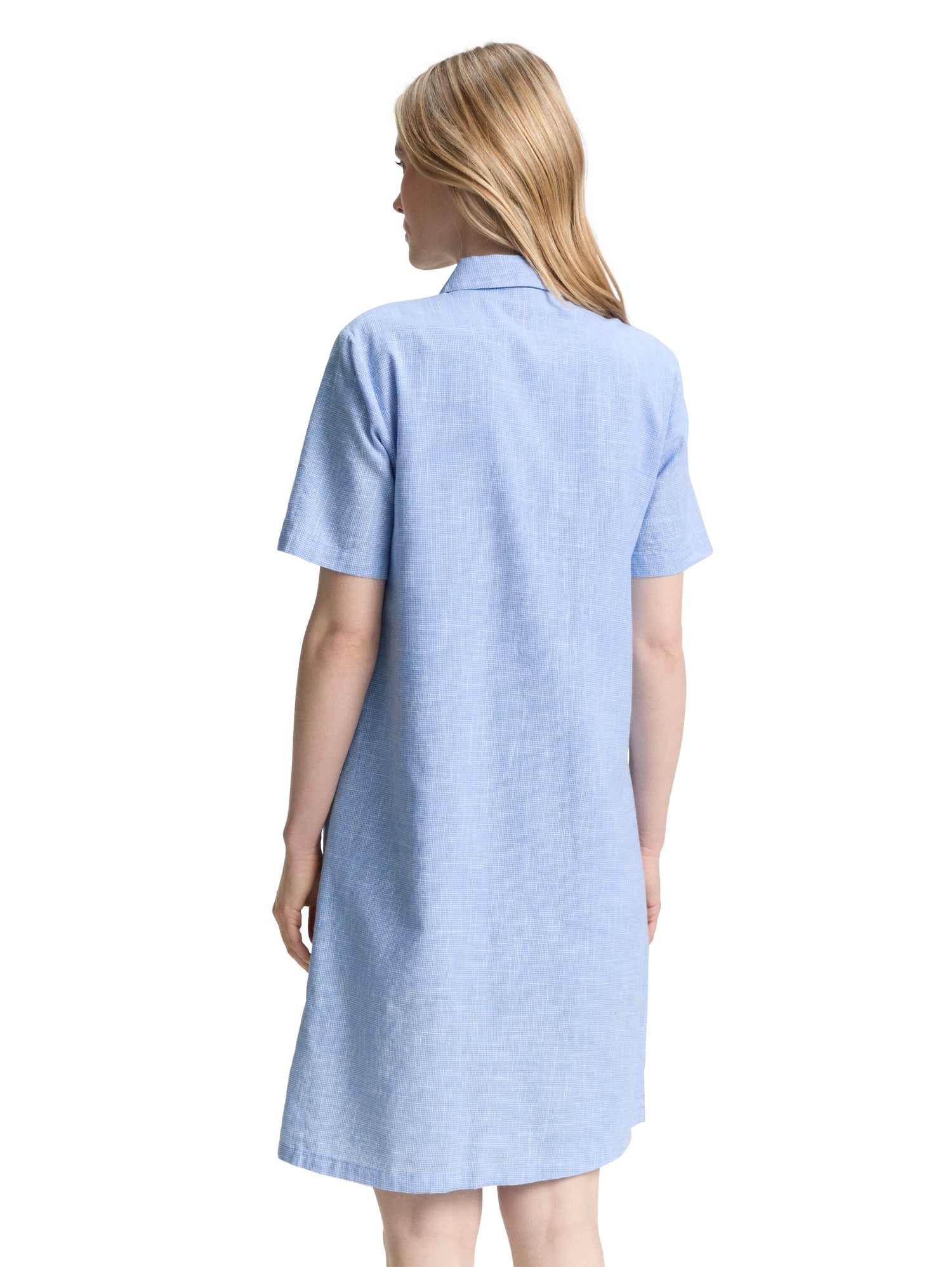 Tom Tailor Denim Blusenkleid Damen aus Baumwolle