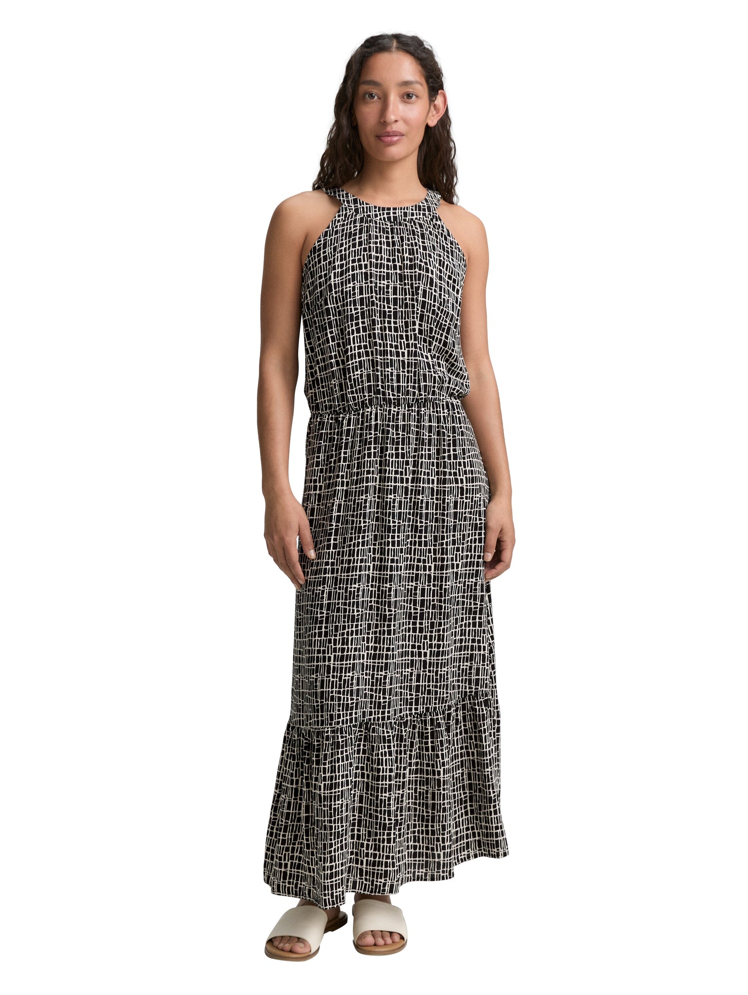 Neckholder Maxi-Kleid