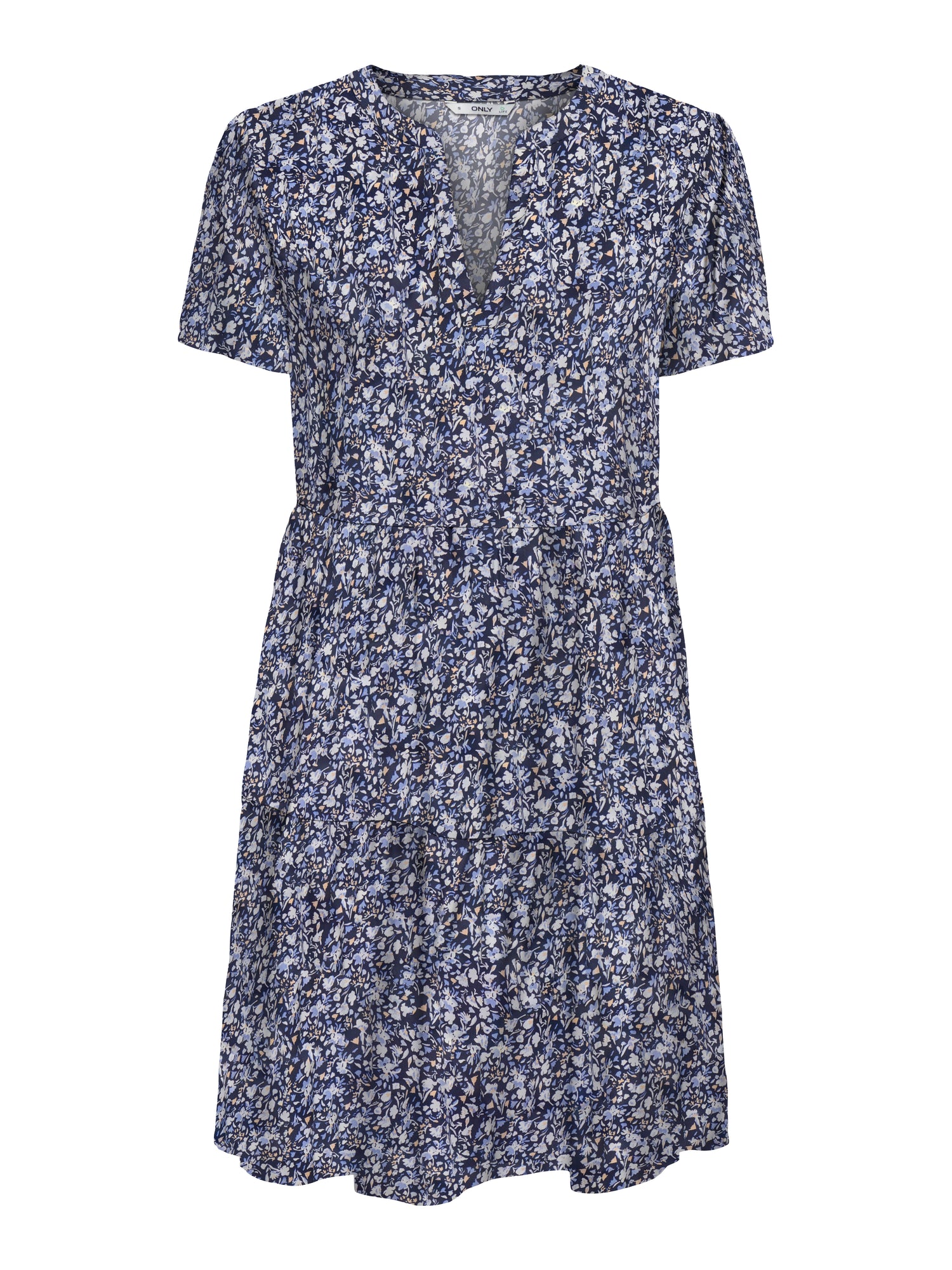 ONLZALLY LIFE S/S THEA DRESS NOOS WVN