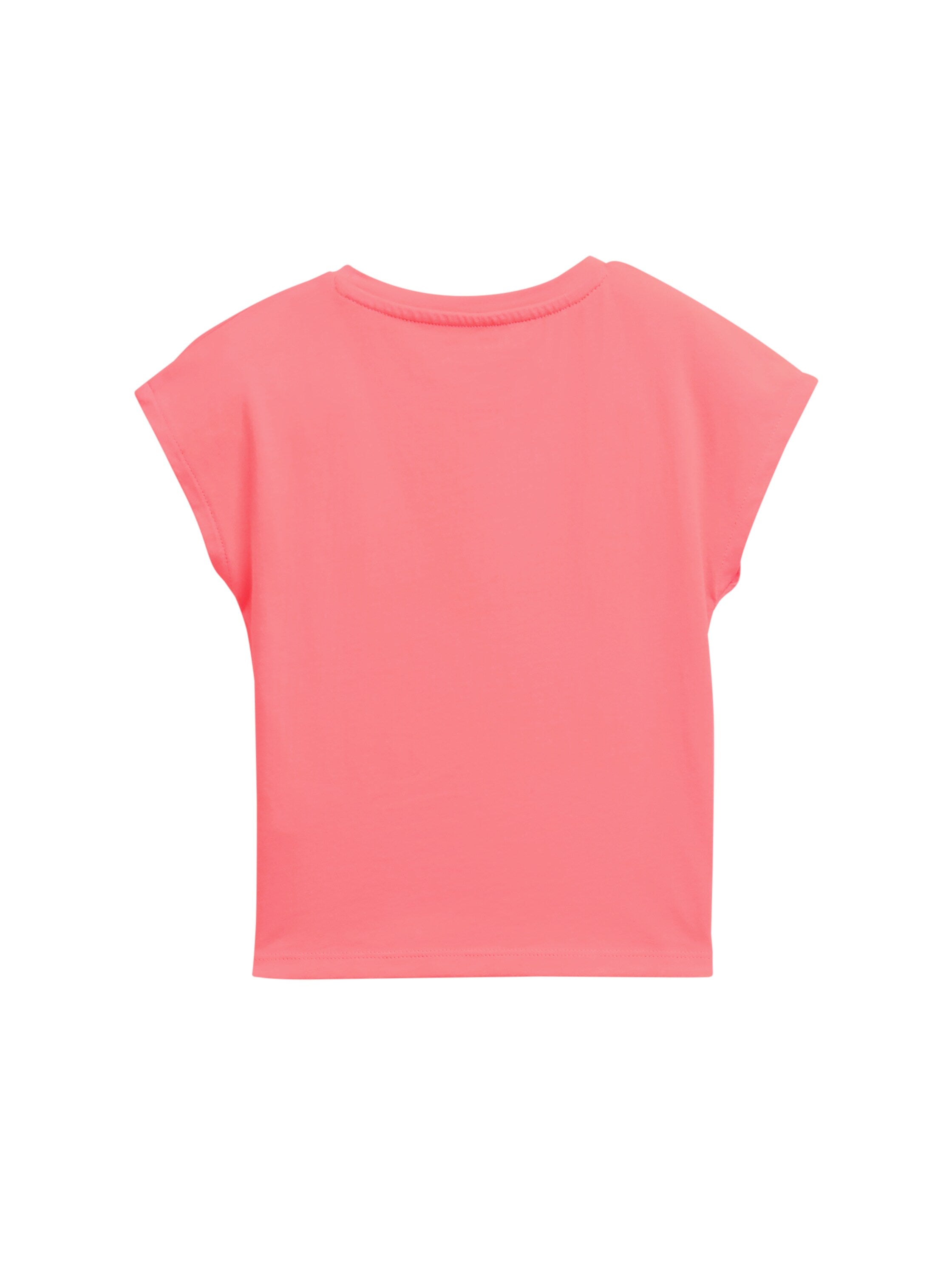 Tom Tailor Denim T-Shirt Kinder Weiblich mit Wendepailletten Pink
