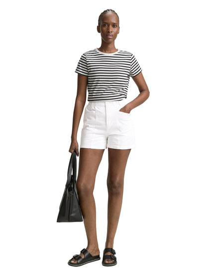 Tom Tailor Denim Kurze Jeanshose Damen Weiß