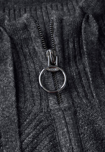 CECIL Struktur-Cardigan Damen Grau