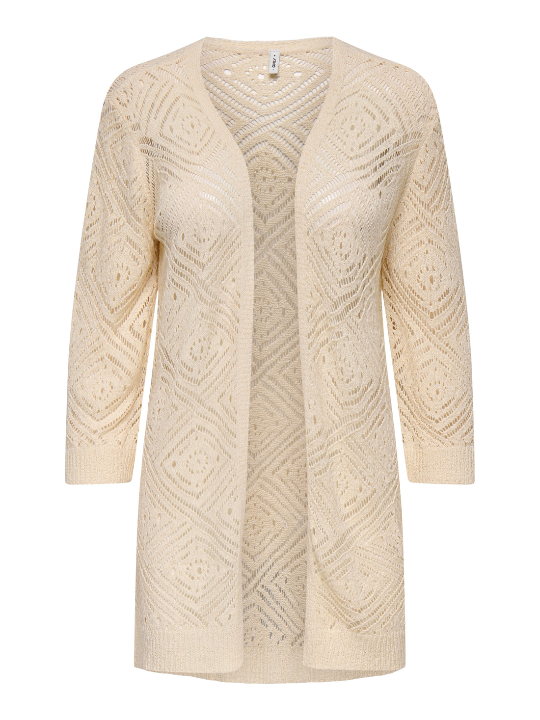 Bestseller Strickjacke Damen Flachstrick Locker Geschnitten